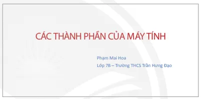 Theo hướng dẫn ở phần khám phá, em hãy thực hành trên máy tính để Thuc Hanh 1 Trang 62 Tin Hoc 7 Chan Troi 1