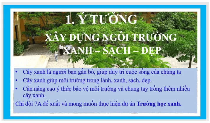 Em hãy bổ sung thêm một hình ảnh vào trang trình bày Luyen Tap 1 Trang 67 Tin Hoc Lop 7 Kntt