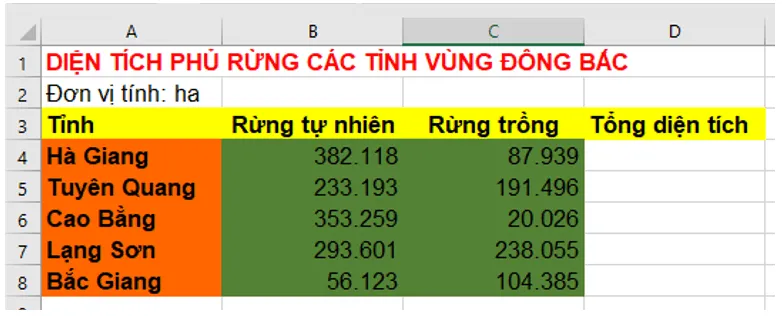 Em hãy tạo một trang tính mới Van Dung 2 Trang 38 Tin Hoc Lop 7 Kntt