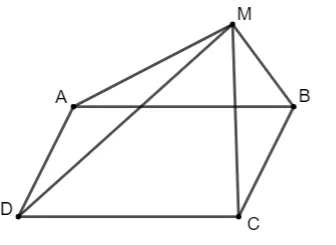 Cho ABCD là hình bình hành. Chứng minh vectơ MB - vectơ MA = vectơ MC -vectơ MD với mọi điểm M trong mặt phẳng Bai 6 Trang 87 Toan Lop 10 Tap 1