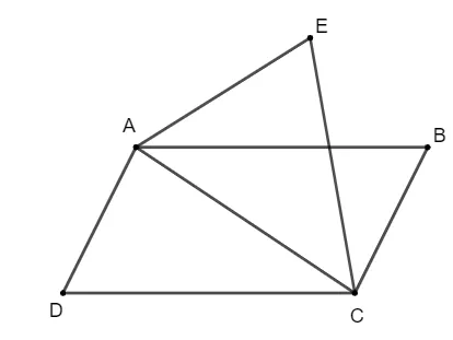 Cho hình bình hành ABCD và điểm E bất kì. Chứng minh vectơ AB +vectơ CE + vectơ AD = vectơ AE Luyen Tap 3 Trang 85 Toan 10 Tap 1
