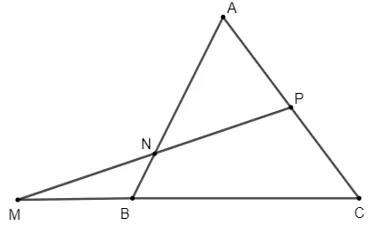 Cho tam giác ABC. Xác định các điểm M, N, P thỏa mãn: vectơ MB = 1/2 vectơ BC, vectơ AN = 3 vectơ NB Bai 7 Trang 97 Toan Lop 10 Tap 1