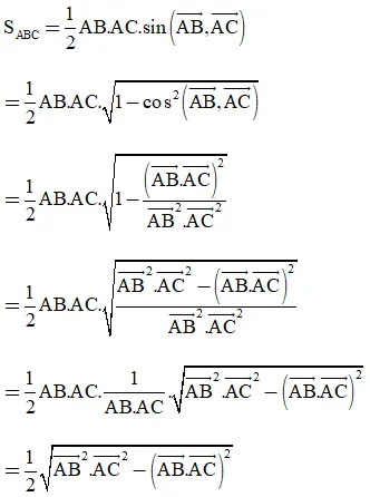 Chứng minh rằng với mọi tam giác ABC, ta có: Bai 4 25 Trang 70 Toan Lop 10 Tap 1