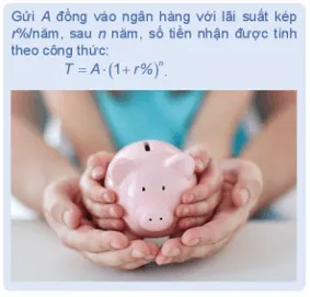 Tháng 1 năm 2018, mẹ Việt gửi tiết kiệm 2 000 000 000 đồng kì hạn 36 thàng Hd1 Trang 92 Toan 10 Tap 1