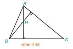 Cho tam giác ABC với A(-1;2), B(8;-1), C(8;8) Gọi H là trực tâm tam giác ABC Luyen Tap 4 Trang 70 Toan 10 Tap 1