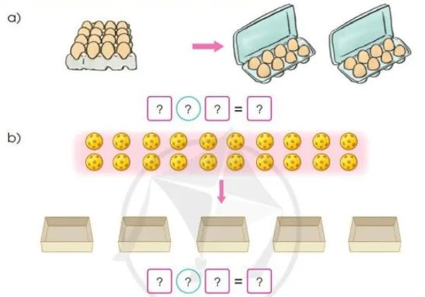 Toán lớp 3 trang 36, 37 Ôn tập về phép chia, bảng chia 2, bảng chia 5 | Cánh diều On Tap Ve Phep Chia Bang Chia 2 Bang Chia 5 125194