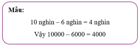 Toán lớp 3 trang 55, 56 Phép trừ trong phạm vi 100 000 | Cánh diều Phep Tru Trong Pham Vi 100 000 125911