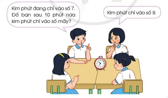 Toán lớp 3 trang 41, 42, 43 Thực hành xem đồng hồ (Tiếp theo) | Cánh diều Thuc Hanh Xem Dong Ho Tiep Theo 125875