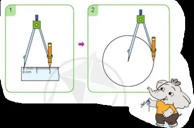 Toán lớp 3 trang 26, 27 Vẽ trang trí hình tròn | Cánh diều Ve Trang Tri Hinh Tron 125829