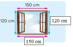 Toán lớp 3 trang 35 Luyện tập | Chân trời sáng tạo Hinh Chu Nhat 127896