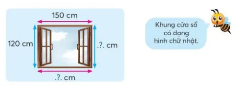 Toán lớp 3 trang 35 Luyện tập | Chân trời sáng tạo Hinh Chu Nhat 127898