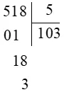 Toán lớp 3 Bài 37: Chia số có ba chữ số cho số có một chữ số (trang 99, 100, 101, 102, 103) | Kết nối tri thức A Sua Luyen Tap Trang 102 103 Toan 3 Tap 1