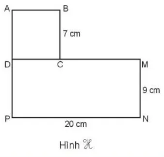 Toán lớp 3 Bài 52: Diện tích hình chữ nhật, diện tích hình vuông (trang 30, 31, 32, 33, 34 Tập 2) | Kết nối tri thức Luyen Tap Trang 33 34 Toan 3 Tap 2 1