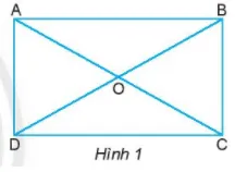 Cho hình chữ nhật ABCD (Hình 1). Đo rồi so sánh các cạnh và góc Hoat Dong Kham Pha 1 Trang 80 Toan Lop 6 Tap 1 Chan Troi