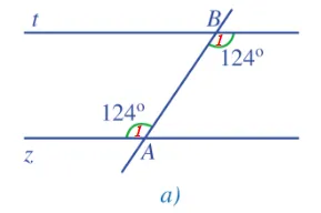 Tìm cặp đường thẳng song song trong mỗi hình 53a, 53b, 53c, 53d và giải thích vì sao A Sua Bai 3 Trang 108 Toan Lop 7 Tap 1 128595