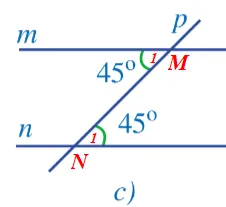 Quan sát các hình 38a, 38b, 38c và đoán xem các đường thẳng nào song song với nhau A Sua Hoat Dong 2 Trang 101 Toan 7 Tap 1 128544