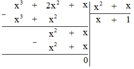 Tính: (x2 - 2x +1) : (x - 1) Bai 3 Trang 67 Toan Lop 7 Tap 2 1