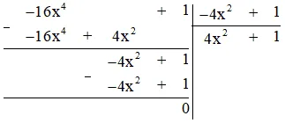 Tính: (x2 - 2x +1) : (x - 1) Bai 3 Trang 67 Toan Lop 7 Tap 2 2