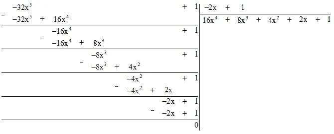 Tính: (x2 - 2x +1) : (x - 1) Bai 3 Trang 67 Toan Lop 7 Tap 2 3