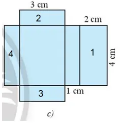 Trong hai tấm bìa ở các Hình 13b và Hình 13c Bai 4 Trang 50 Toan Lop 7 Tap 1 2