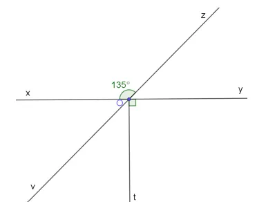 Cho đường thẳng xy đi qua điểm O Bai 4 Trang 75 Toan Lop 7 Tap 1