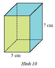 Tạo lập lăng trụ đứng tứ giác có đáy là hình thoi cạnh 5 cm và chiều cao 7 cm Bai 5 Trang 58 Toan Lop 7 Tap 1