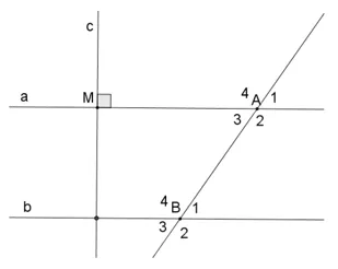 Cho Hình 6, biết hai đường thẳng a và b song song với nhau và góc A1= 50 độ Bai 7 Trang 87 Toan Lop 7 Tap 1 1