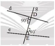 Tìm các cặp đường thẳng song song trong Hình 5 và giải thích Thuc Hanh 1 Trang 77 Toan 7 Tap 1 2