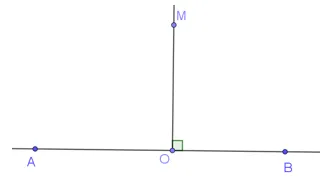 Hãy vẽ một góc bẹt góc AOB rồi vẽ tia phân giác của góc đó Van Dung 2 Trang 74 Toan 7 Tap 1 1