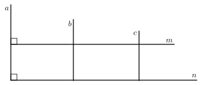 Vẽ ba đường thẳng phân biệt a, b, c sao cho a // b, b // c và hai đường thẳng Bai 3 33 Trang 59 Toan Lop 7 Tap 1