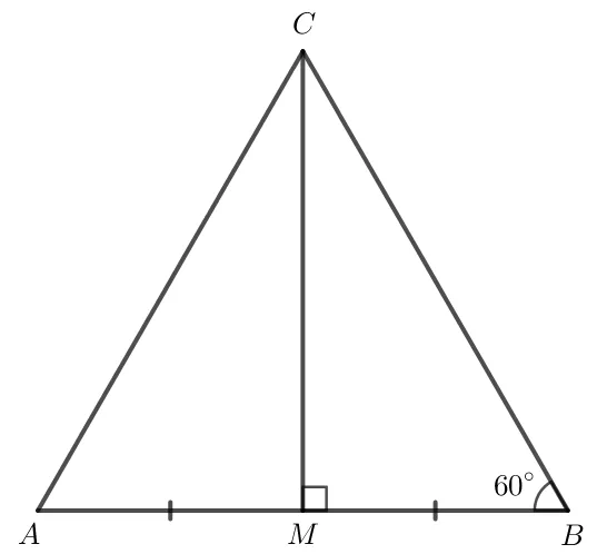 Cho tam giác MBC vuông tại M có góc B=60 độ. Gọi A là điểm nằm trên tia đối Bai 4 32 Trang 86 Toan Lop 7 Tap 1