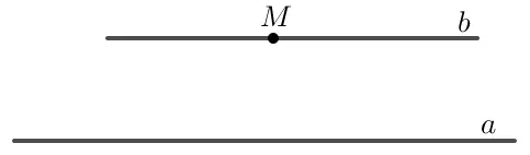Cho trước đường thẳng a và một điểm M không nằm trên đường thẳng a Hd1 Trang 51 Toan 7 Tap 1 2