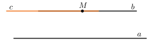Cho trước đường thẳng a và một điểm M không nằm trên đường thẳng a Hd1 Trang 51 Toan 7 Tap 1 3