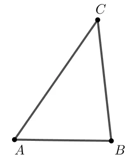 Vẽ tam giác ABC có AB = 4cm, BC = 5cm, CA = 6cm Hd4 Trang 113 Toan 7 Tap 1 18