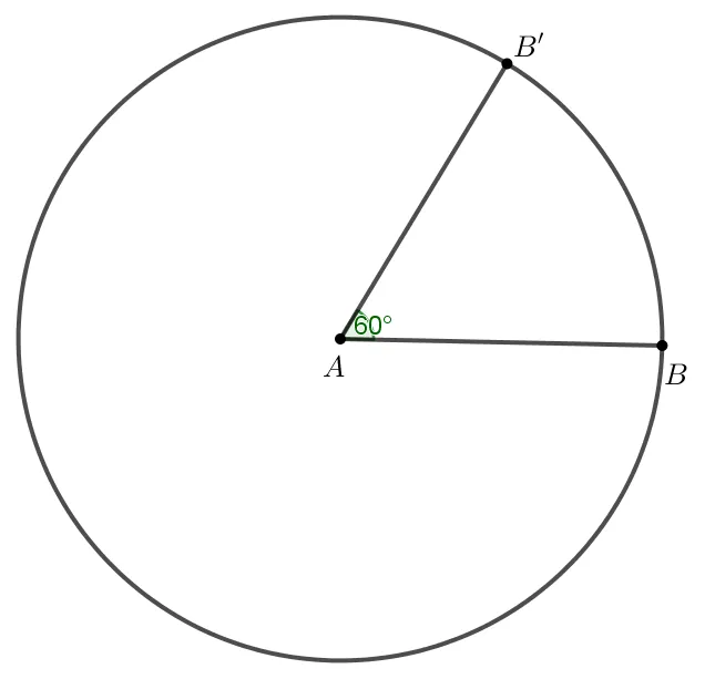 Vẽ tam giác biết độ dài hai cạnh và góc xen giữa. Vẽ tam giác ABC có AB = 6 cm Hd5 Trang 114 Toan 7 Tap 1 4
