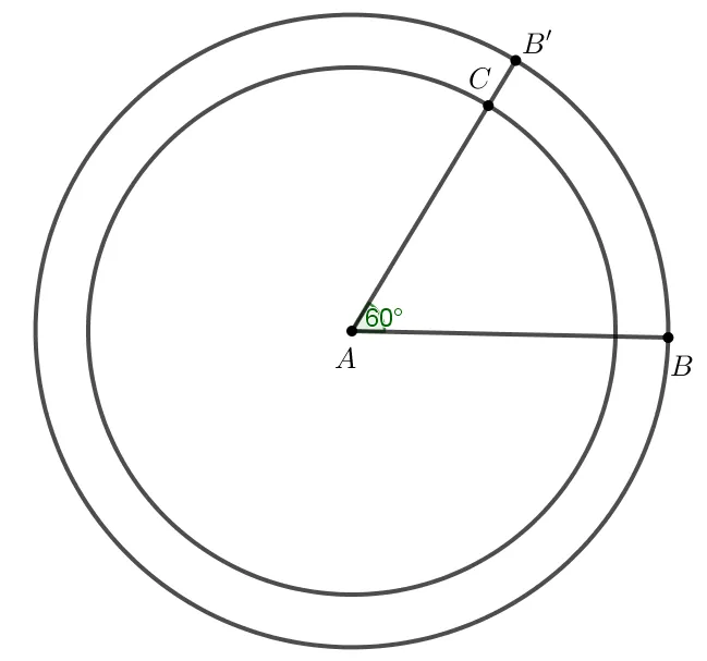 Vẽ tam giác biết độ dài hai cạnh và góc xen giữa. Vẽ tam giác ABC có AB = 6 cm Hd5 Trang 114 Toan 7 Tap 1 5