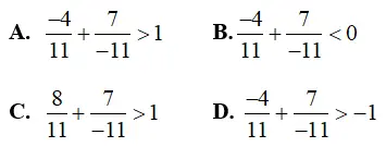 Trắc nghiệm: Phép cộng phân số - Bài tập Toán lớp 6 chọn lọc có đáp án, lời giải chi tiết Trac Nghiem Phep Cong Phan So 5