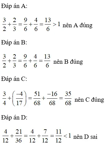 Trắc nghiệm: Phép cộng phân số - Bài tập Toán lớp 6 chọn lọc có đáp án, lời giải chi tiết Trac Nghiem Phep Cong Phan So 8