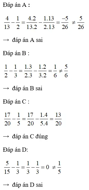 Trắc nghiệm Chương 3 phần Số học Toán 6 - Bài tập Toán lớp 6 chọn lọc có đáp án, lời giải chi tiết Trac Nghiem Tong Hop Ly Thuyet Chuong 3 Phan So Hoc Toan 6 17