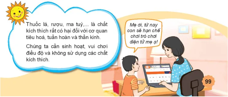 Tự nhiên xã hội lớp 3 Bài 24 trang 98, 99 Thực hành - Kết nối tri thức Thuc Hanh Trang 98 99 2