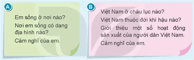 Tự nhiên xã hội lớp 3 Bài 30 trang 121 Vận dụng - Kết nối tri thức Van Dung Trang 121 1