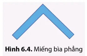 Cho vật là miếng bìa phẳng như hình 6.4. Hãy vận dụng quy tắc tổng hợp hai lực song song Van Dung 1 Trang 72 Vat Li 10