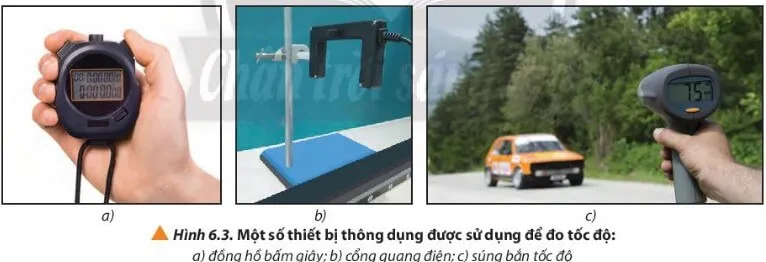 Quan sát Hình 6.3, tìm hiểu và trình bày phương pháp đo tốc độ trung bình và tốc độ tức thời Cau Hoi 3 Trang 38 Vat Li 10 132452