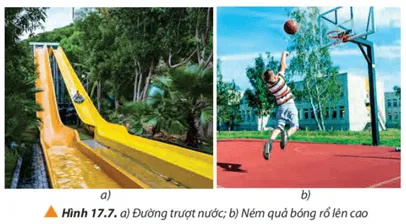 Quan sát Hình 17.7, nhận xét về sự chuyển hóa qua lại giữa động năng và thế năng Cau Hoi 6 Trang 109 Vat Li 10