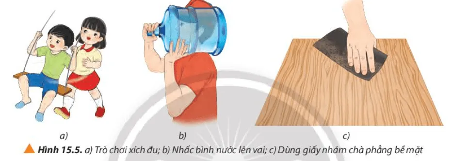 Hãy chỉ ra quá trình truyền và chuyển hóa năng lượng trong một số trường hợp Luyen Tap Trang 96 Vat Li 10 1