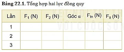 Vật Lí 10 Bài 22: Thực hành: Tổng hợp lực | Giải Vật Lí lớp 10 (ảnh 1) Bai 22 Thuc Hanh Tong Hop Luc 132256