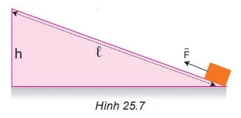 Hãy chứng minh có thể dùng một mặt phẳng nghiêng để đưa một vật lên cao với một lực nhỏ Cau Hoi 2 Trang 101 Vat Li 10 132338