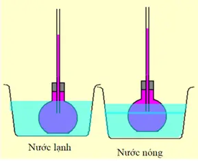 Lý thuyết: Sự nở vì nhiệt của chất lỏng | Lý thuyết - Bài tập Vật Lý 6 có đáp án Ly Thuyet Su No Vi Nhiet Cua Chat Long 1