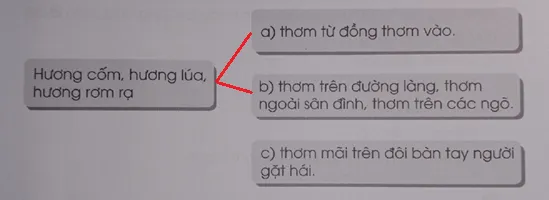 Vở bài tập Tiếng Việt lớp 3 Tập 2 trang 14, 15 Đọc hiểu: Hương làng | Cánh diều Doc Hieu Trang 14 15 Vbt Tieng Viet Lop 3 3