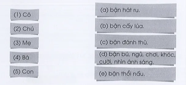 Vở bài tập Tiếng Việt lớp 3 Tập 1 trang 46, 47 Đọc hiểu: Bận | Cánh diều Doc Hieu Trang 46 47 Vbt Tieng Viet Lop 3 146554